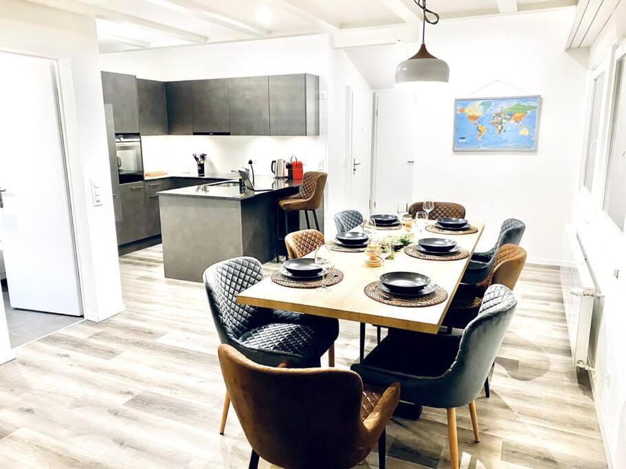 Unique Penthouse With Gallery And Mountain View Kandersteg Eksteriør billede