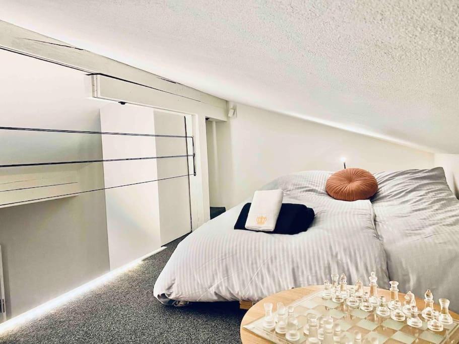 Unique Penthouse With Gallery And Mountain View Kandersteg Eksteriør billede