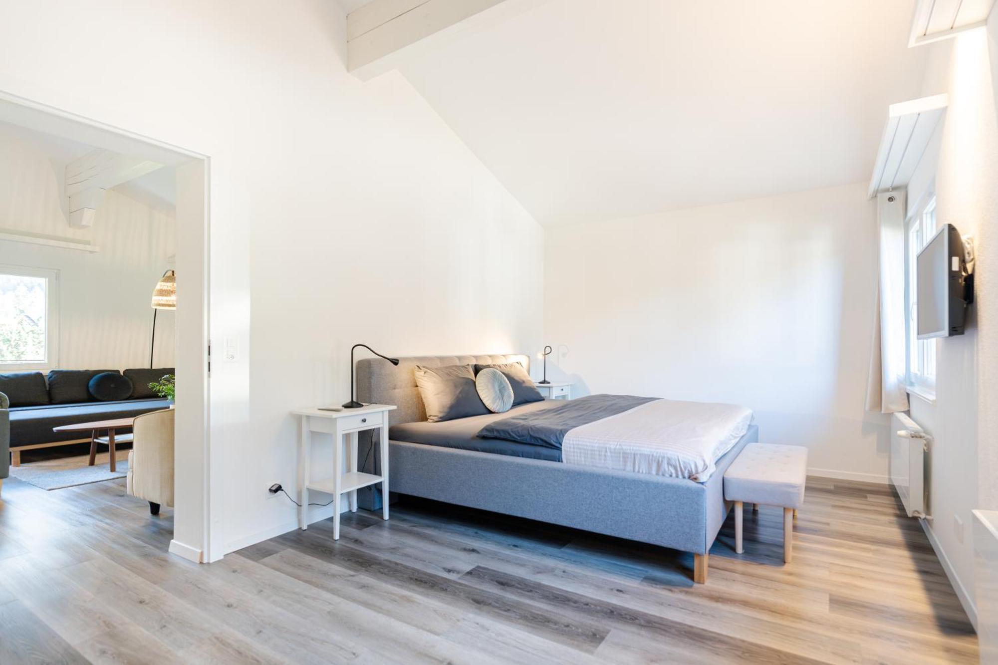 Unique Penthouse With Gallery And Mountain View Kandersteg Eksteriør billede